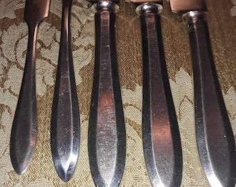 Vintage 5 Piece Community (Patrician) 1914 Silver Plated Flatware