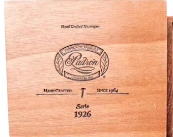 Padron 1926 Hand Crafted Maduro Cigar Box No. 48 Approx. 6.5" X 5.5" X 2"