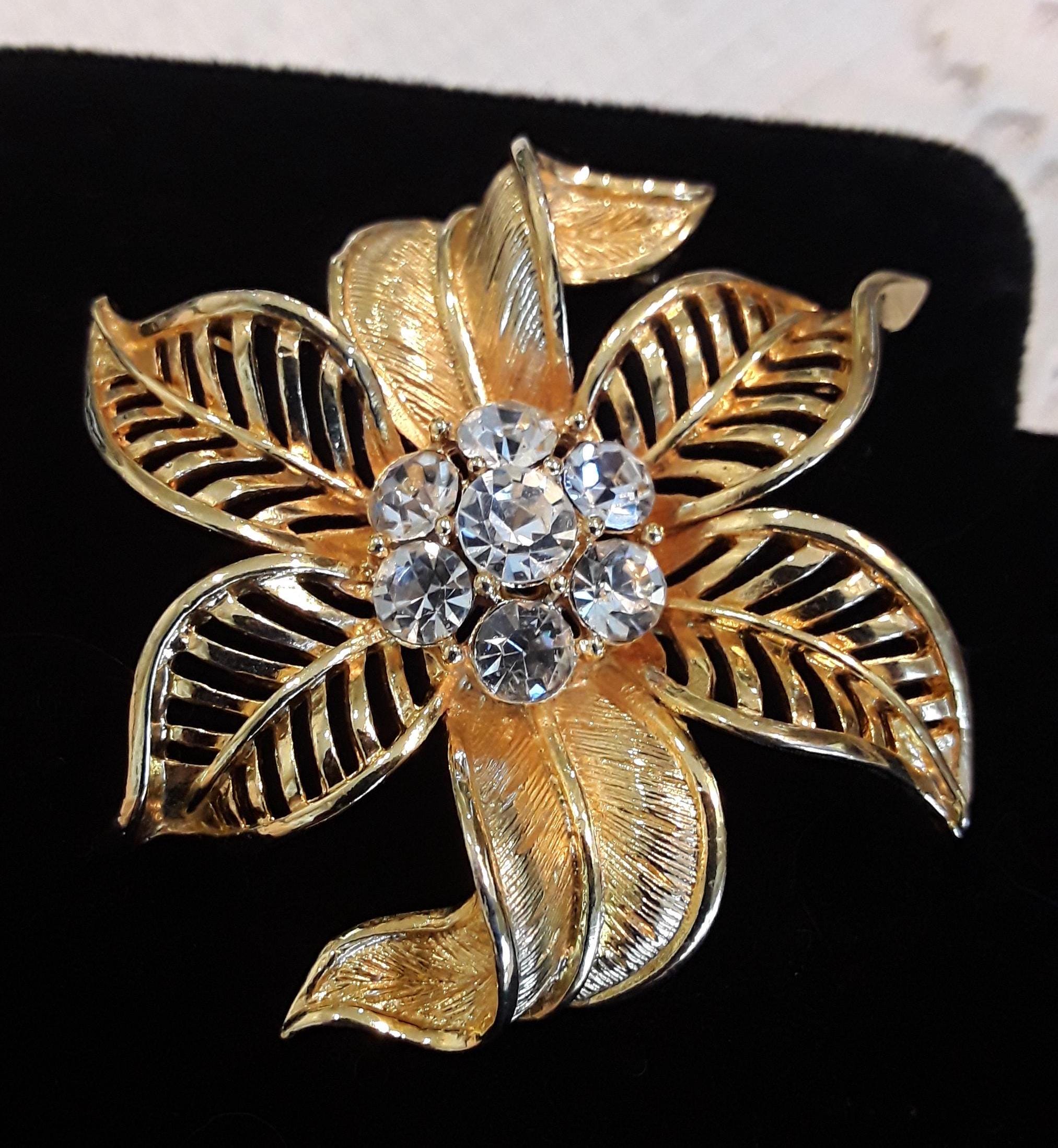 Rhinestone Gucci Pin - Etsy