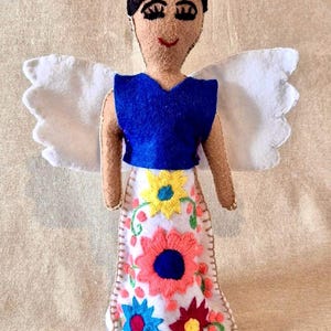 Frida Khalo ricamato/regalo Frida Khalo/bambola messicana