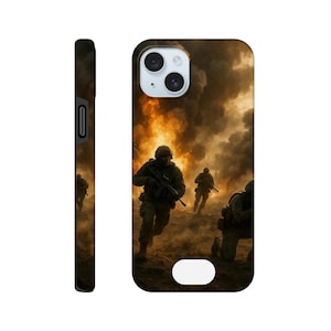 Battlefield-Inspired iPhone Case - Customizable Tough Case - Ultimate Protection & Style