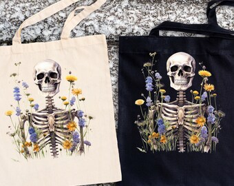 Sac fourre-tout radiographique pour l'école et le travail, sac fourre-tout floral pour radiologie, cadeau Rad Tech, cadeau de remise des diplômes, sac de travail d'imagerie radiographe, technologue