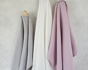 Handgefertigtes Musselin-Geschirrtuch | Verschiedene Größen und Farben