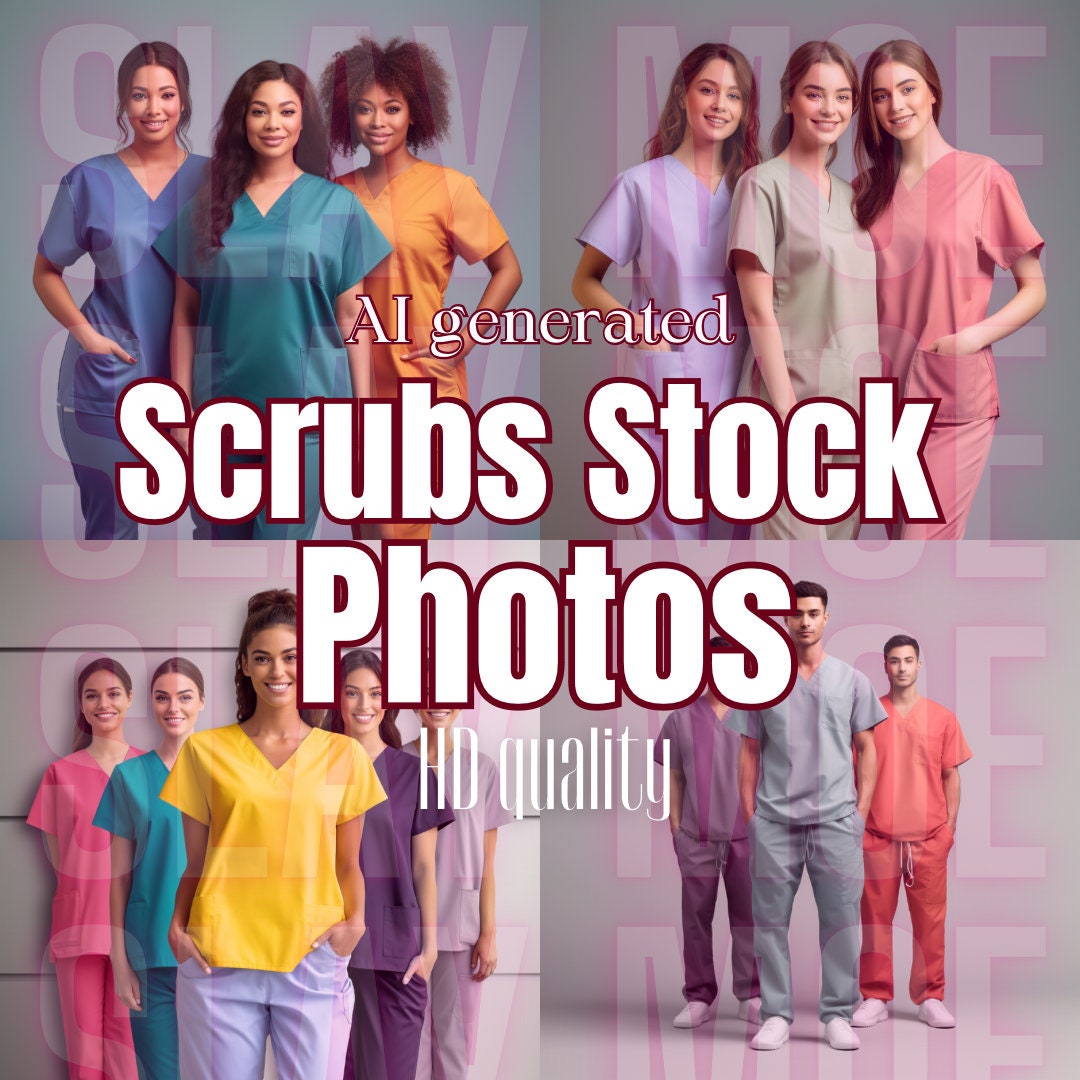 High-quality Ai-generated Scrubs Stock Photos for Medical Professional ...