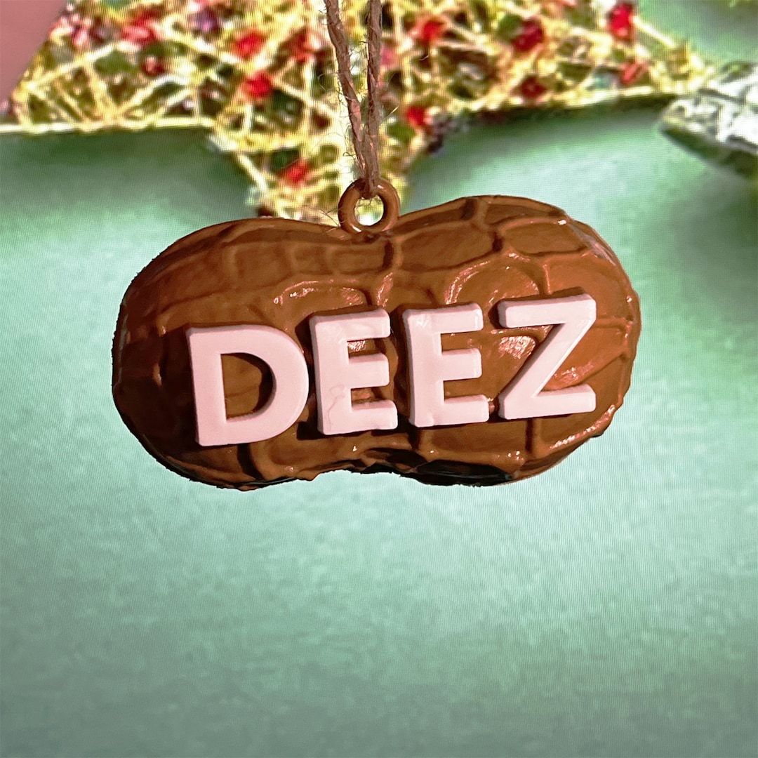 Christmas Decorations Deez Nut Decorations Christmas Gifts Etsy