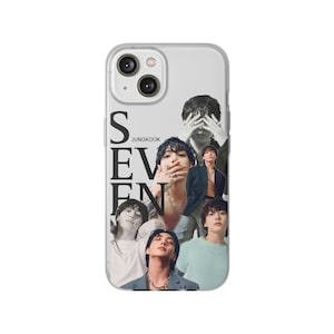 BTS jungkook seven phone cover-digital download-JK phone case-bts merch-bts accessory-bts gifts-jk phone mockup-kpop phonecharm-kpop merch