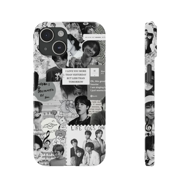 bts téléphone cas-bts téléphone numérique maquette-bangtan boys ot7-kpop téléphone charme-iphone14,15 maquette-bts fan merch-armée cadeau-bts amant-bts accessoire