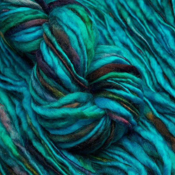 Colinette Yarns Point Five Neptune - hand dyed multicoloured chunky knitting wool - 20 available in 100g skeins - 50m per hank