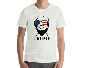 Trump Shades of America T-Shirt, USA Flag Shirt, Unisex
