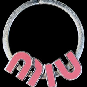 Miu Miu Keychain - Etsy