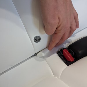 Cubierta Isofix para Tesla Model 3/Y, solución para chirridos por frotamiento Isofix