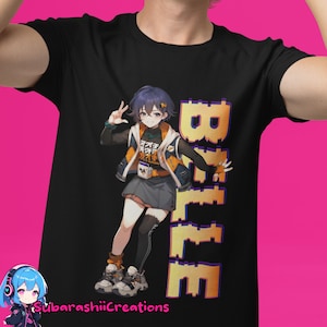 Belle, Zenless Zone Zero T-Shirt, Fan Creation, ZZZ, Zenless Zone Tshirt, Phaethon, Proxy, Random Play