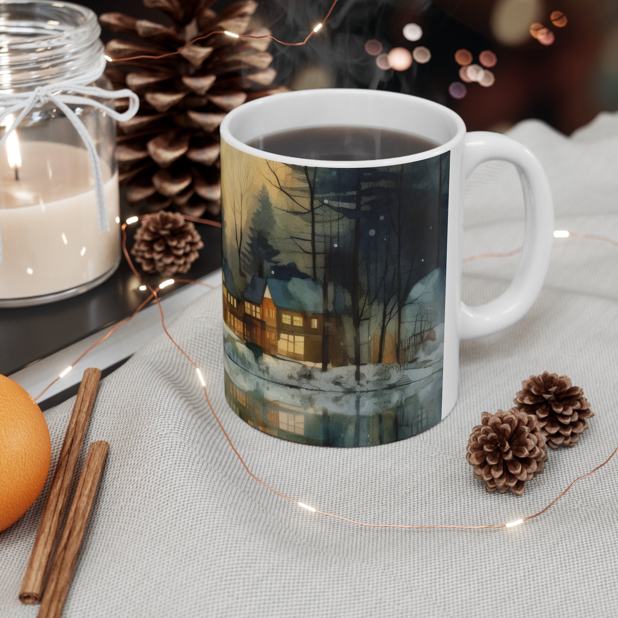 Winter Wonderland Mug & Warmer Gift Set - Cheers to You and All That Y –  Baudville