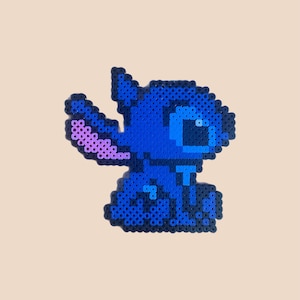 Stitch Perler Bead | Pixel Art | 2D Figure