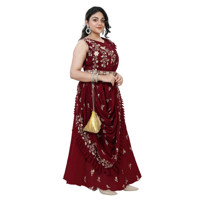 Buy Indian Women Dress, Long Gown, Women Long Frock, Party Wear Dress