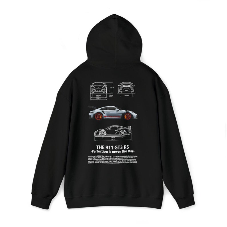 Sweat à capuche unisexe GT3 RS Sweat à capuche Porsche 911 Etsy France