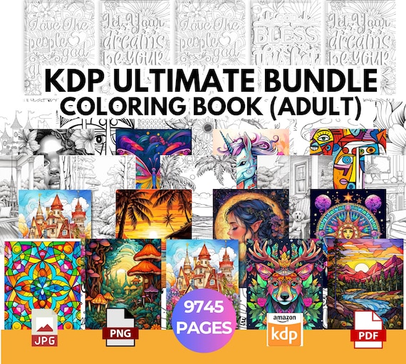 Comparison With Competitors of KDP Interior Ultimate Coloring Pages Mega Collection