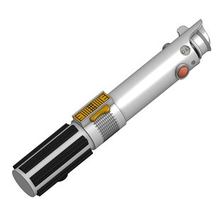 Anakin Skywalker Lightsaber 3D STL File 3D Print INSTANT DOWNLOAD