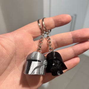 Star Wars Helmet Keyrings - Darth Vader - Mandolorian