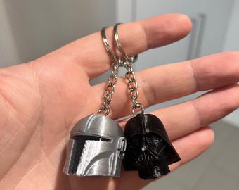 Llaveros Casco Star Wars - Darth Vader - Mandoloriano