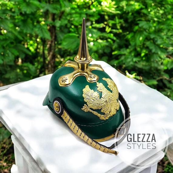 Casque à pointe, spike helmet, pickelhaube, Mod 15 Officer Wurtemberg
