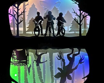 Stranger Things LED Light Etsy