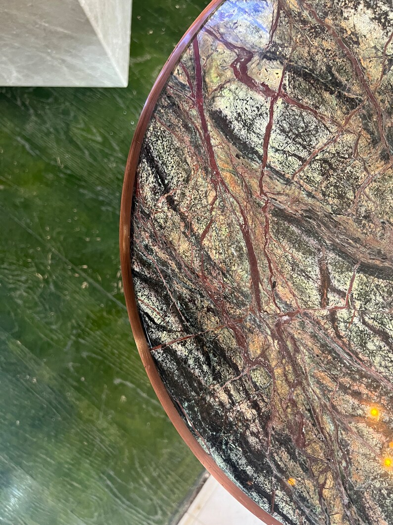 Handcrafted Marble Coffee Table Marble Side Table Natural Etsy