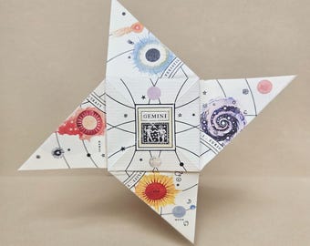 折り鶴カード：幸運を呼ぶ手作りのクラフトカード - Etsy 日本