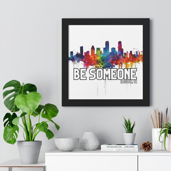 Houston Skyline Etsy