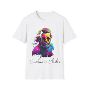 His Sunshine Shades Modern Fancy T-Shirt for Summer Vibes