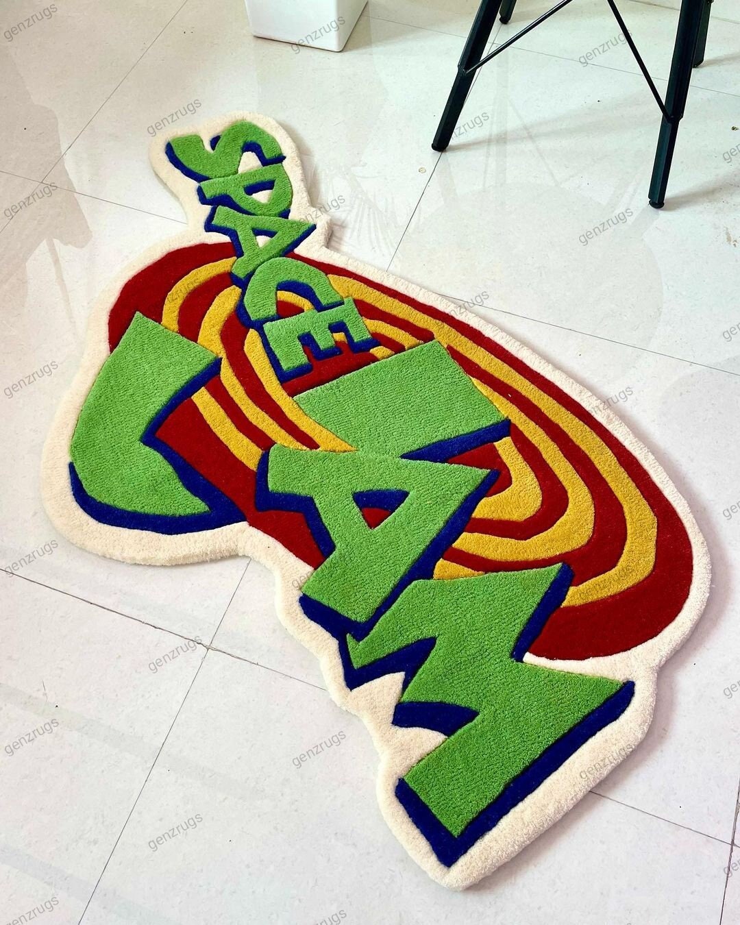 【VINTAGE】ラグ マット SPACE JAM ルーニーテューンズ MJ VINTAGE】ラグ マット SPACE JAM ルーニーテューンズ MJ