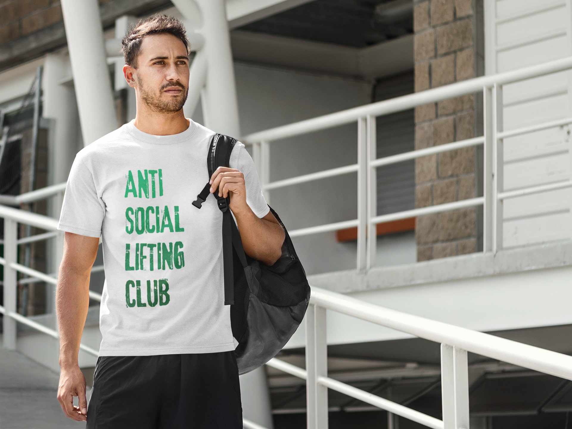 Anti Social Lifting Club T-shirt Training, Workout, Gym, Motivation, Shirt  