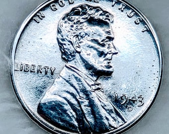 1943 D Steel Cent/Penny