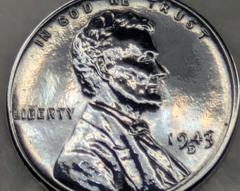 1943 D Steel Cent/Penny