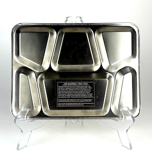 USP Alcatraz Inmate Tray 10.5&quot; x 10.5&quot; Replica – Vintage Unique Prison Memorabilia