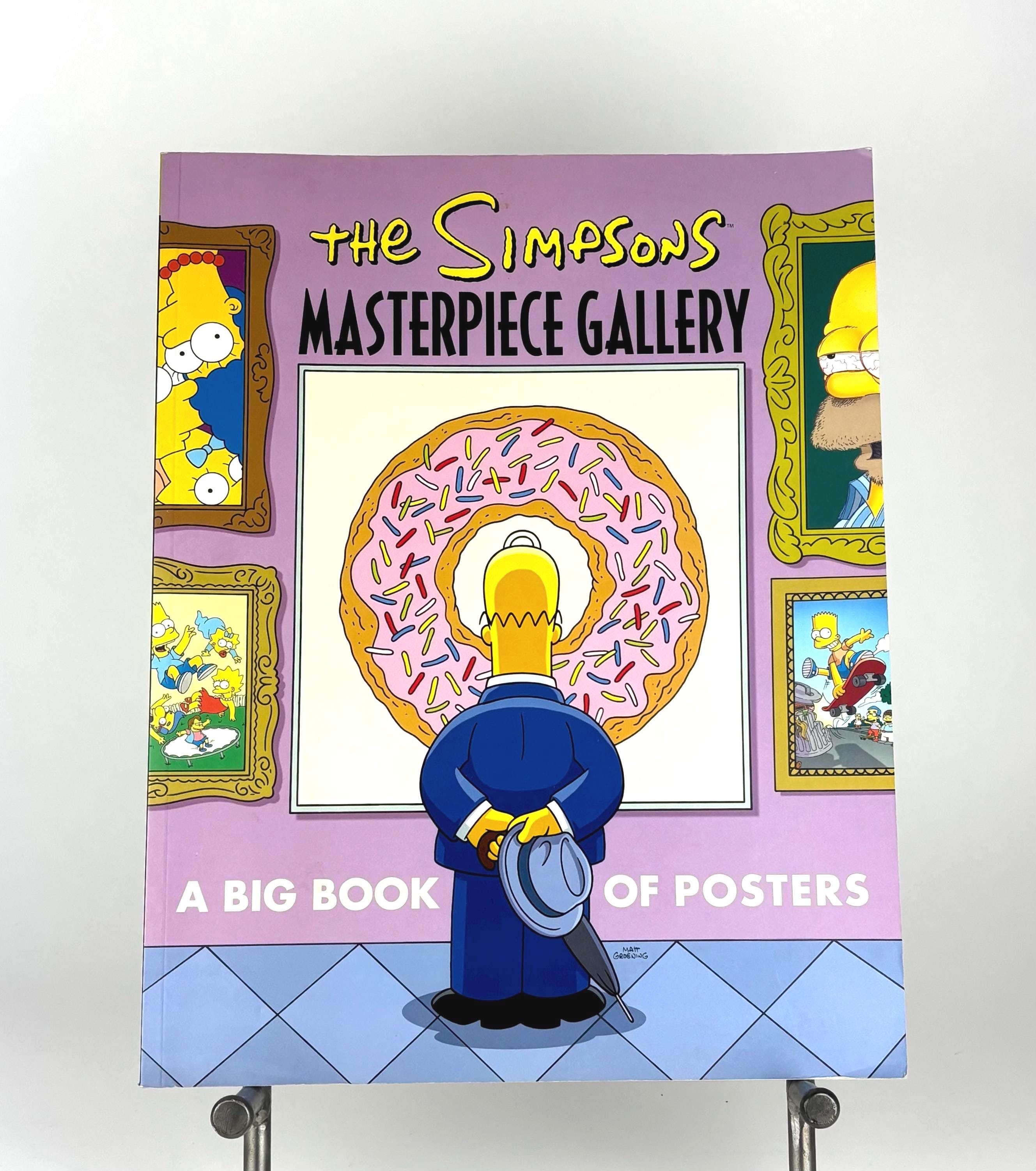The Simpsons Masterpiece Gallery Poster Book | Collector's Gallery