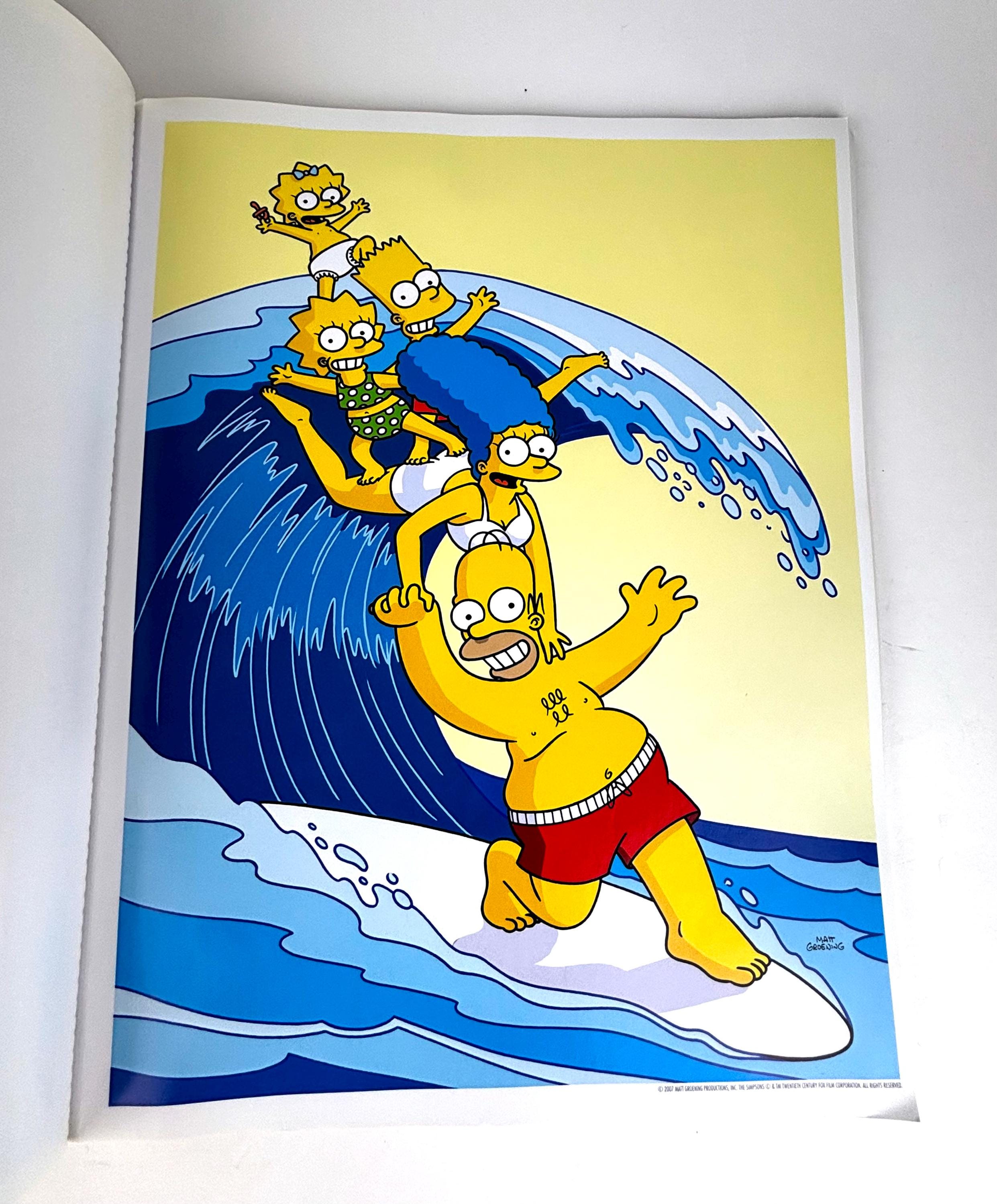 The Simpsons Masterpiece Gallery Poster Book | Collector's Gallery