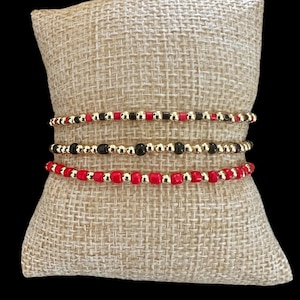 Georgia Bracelet Stack: 18k Gold & Silver Filled