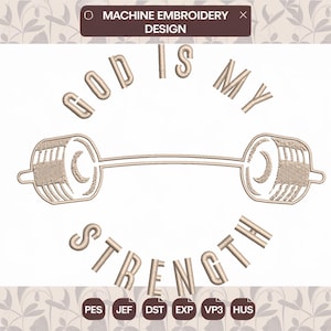 god Embroidery Designs , christian Machine Embroidery Files , bible verse embroidery pattern, Instant Download embroidery file design file