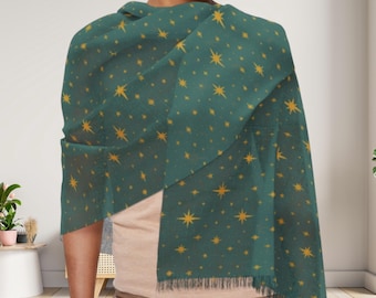 Our Lady of Guadalupe Scarf, Catholic Prayer Shawl, Church Veil Scarf, Marian Gift for Women, Religious Gift for Her