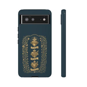 Catholic Phone Case: Hearts of the Holy Family Religious Gift image 10
