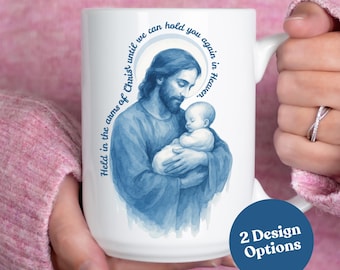 Fehlgeburt Geschenk, Baby Verlust Geschenk, personalisierte Erinnerungsbecher, katholischen Säugling Verlust Geschenk, Beileid für trauernde Mutter