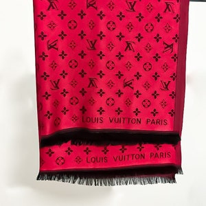 louis vuitton silk scarf fake vs real