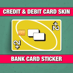 STiCKiEMART Uno Reverse Red Skin cover for DEBIT|CREDIT|TRANSIT|CARDS