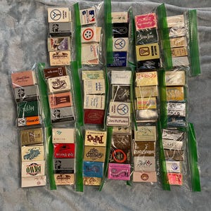 Vintage Matchbox Collection – Set of 200 – Global Finds, Most Full
