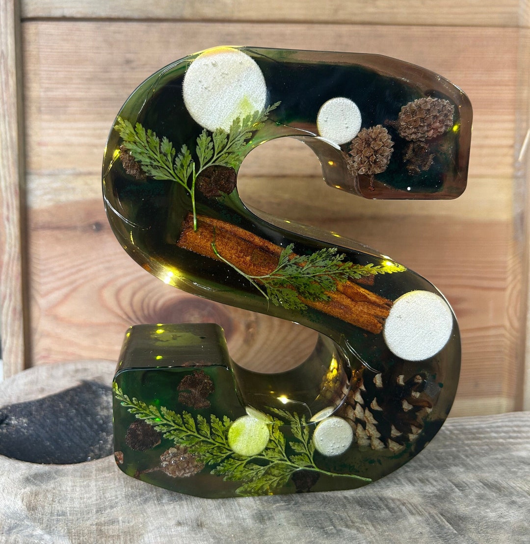 Large Illuminated Letter Etsy