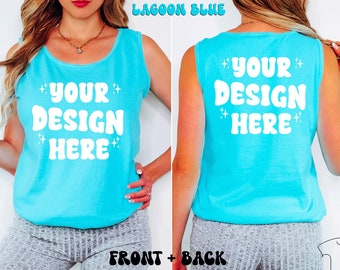 Custom Design Tank Top: Personalized Comfort Colors Unisex Tee