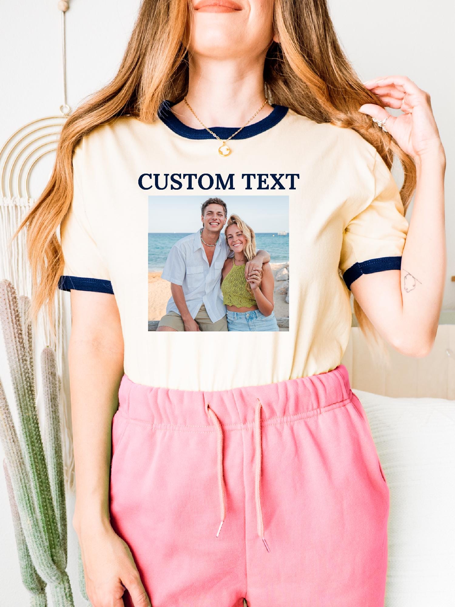 Vintage 70s Ringer T Shirt - Etsy