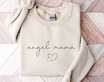 Angel Mama Sweatshirt, Miscarriage gift, infant loss gift, baby loss Sweater, bereavement gift, Memorial Shirt, condolence gift, Mothers Day