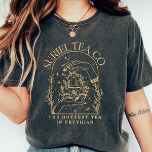 Suriel Tea Co Comfort Shirt, A Court Of Thorns and Roses Shirt, Retro Bookish Tshirt, Sarah J Maas Shirt, Acotar Sweatshirt